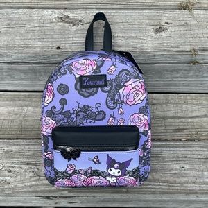 Kuromi Roses Lace Backpack Sanrio Hello Kitty Hot Topic NWT